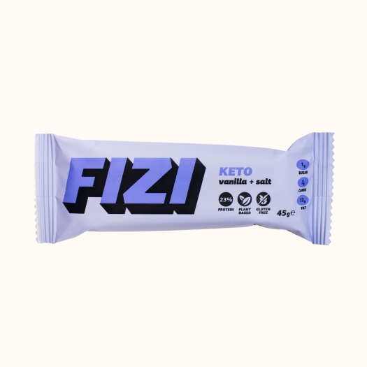 Keto proteínová tyčinka vanilka a soľ