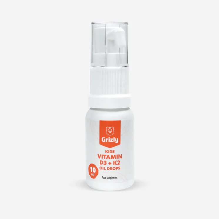 Kids Vitamin D3 + K2 Oil Drops 10 ml