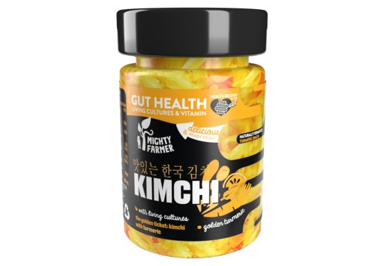 Kimchi kurkuma sklo