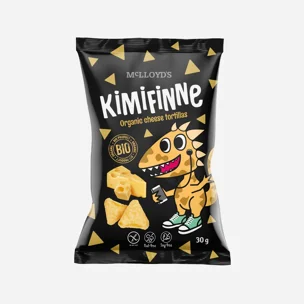 Kimifinne Snack syrové tortilly BIO