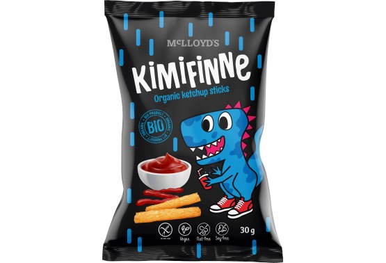 Kimifinne Snack tyčinky s kečupom BIO
