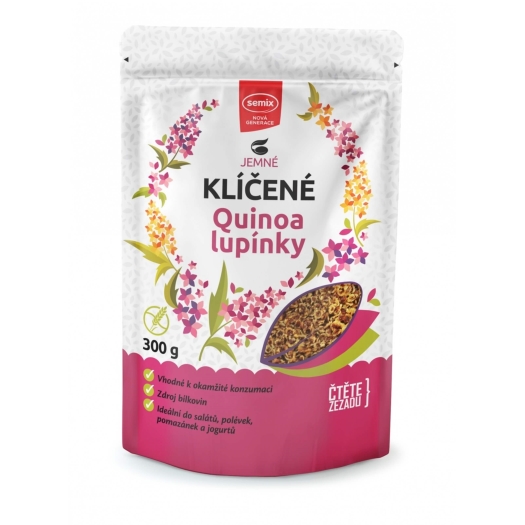 Klíčené quinoa lupienky