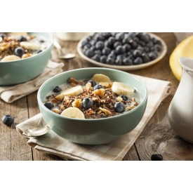 Klíčené quinoa lupienky