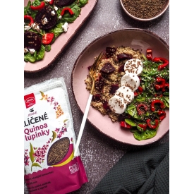 Klíčené quinoa lupienky