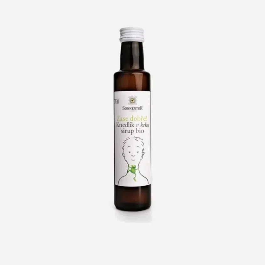 Knedľa v krku sirup BIO