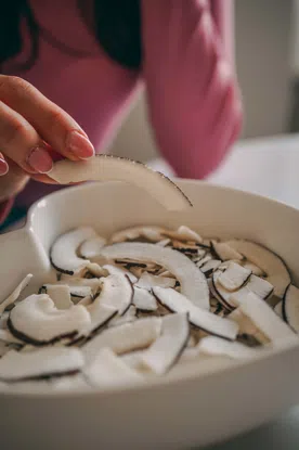 Kokosové plátky Smajlíci