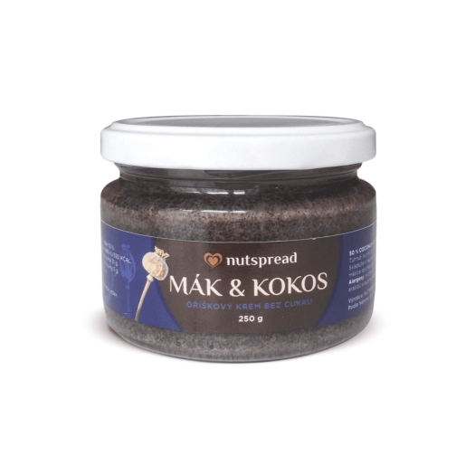 Kokosovo - makové maslo