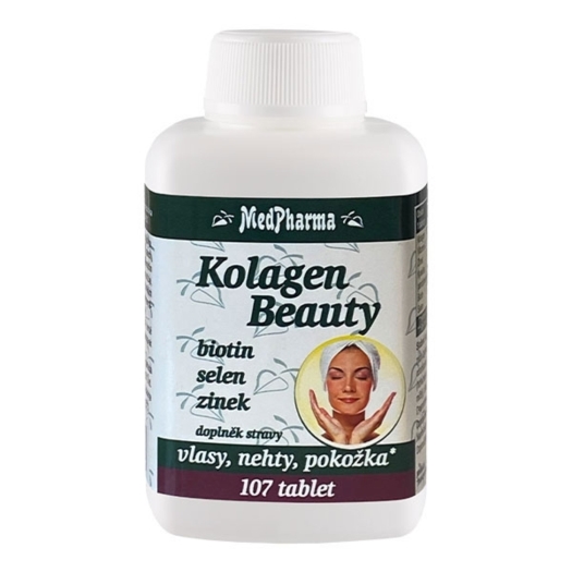 Kolagén Beauty - biotín, selén, zinok 107 tabliet
