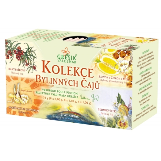 Kolekcia bylinných čajov 5x4 sáčky