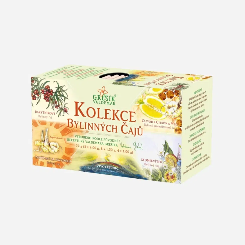 Kolekcia bylinných čajov 5x4 sáčky