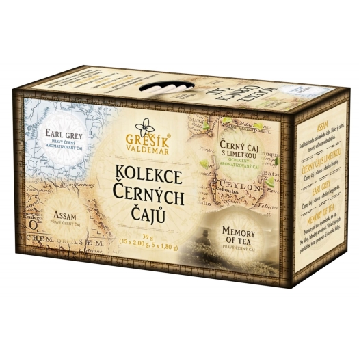 Kolekcia čiernych čajov 4x5 sáčkov