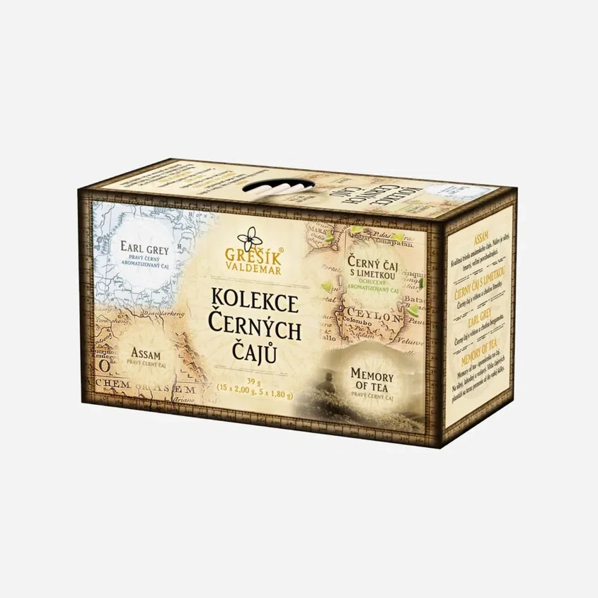 Kolekcia čiernych čajov 4x5 sáčkov
