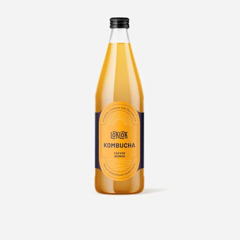 Kombucha zázvor