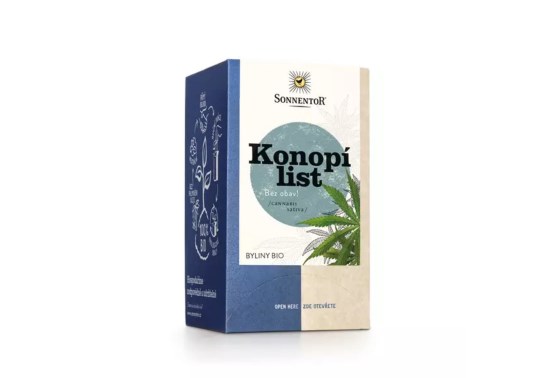 Konope list BIO 27 g porciovaný