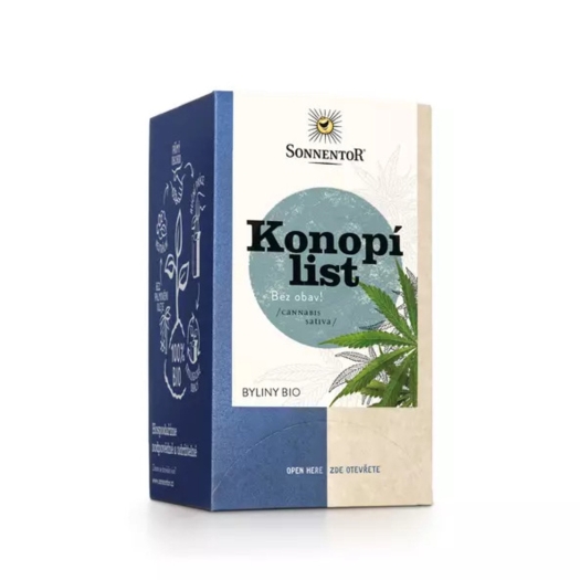 Konope list BIO 27 g porciovaný