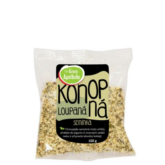 Konopné semienka lúpané