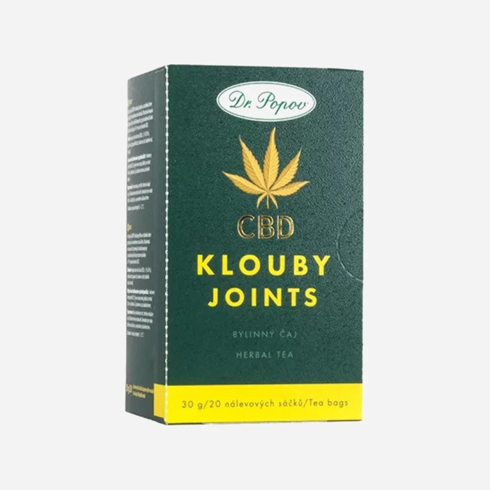 Konopný čaj s CBD Kĺby 20 sáčkov