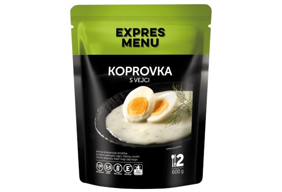 Kôprovka s vajíčkami