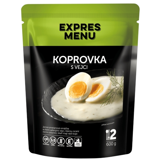 Kôprovka s vajíčkami