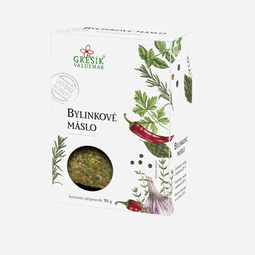 Korenie Bylinkové maslo