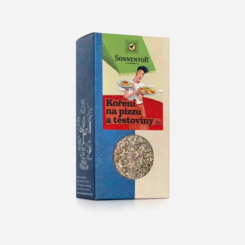 Korenie na pizzu a cestoviny BIO