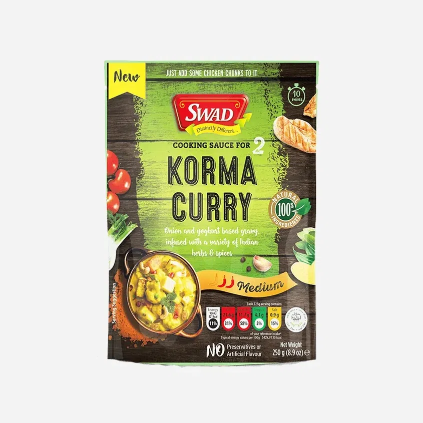 Korma curry omáčka