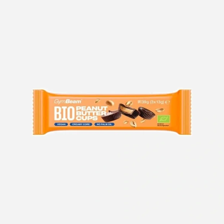 Košíčky s arašidovým maslom BIO