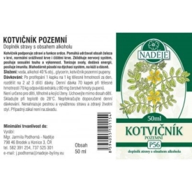 Kotvičník pozemný tinktúra z púčikov