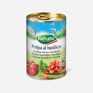 Krájané paradajky s bazalkou