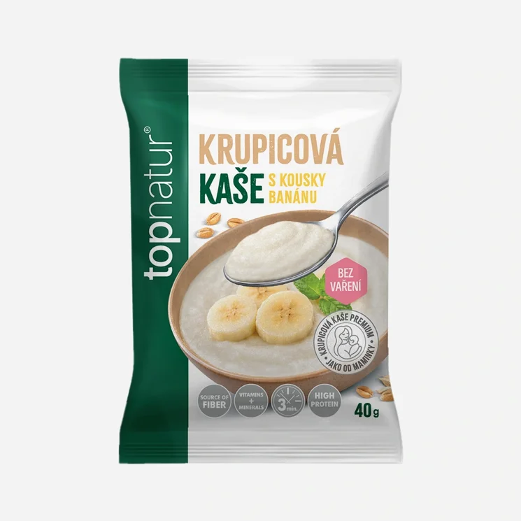 Krupicová kaša Banán