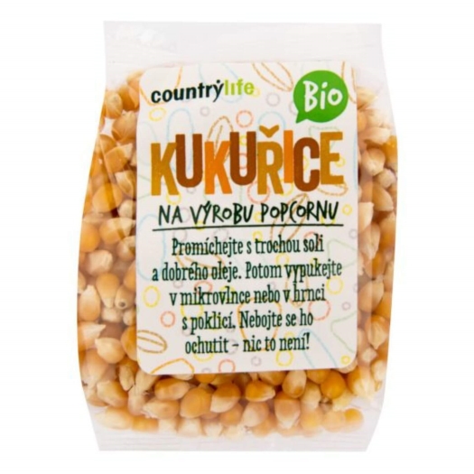 Kukurica na výrobu popcornu BIO