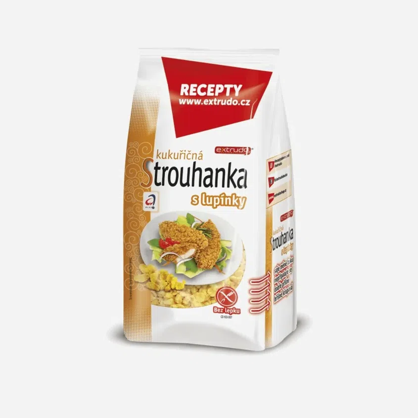 Kukuričná strúhanka s lupienkami