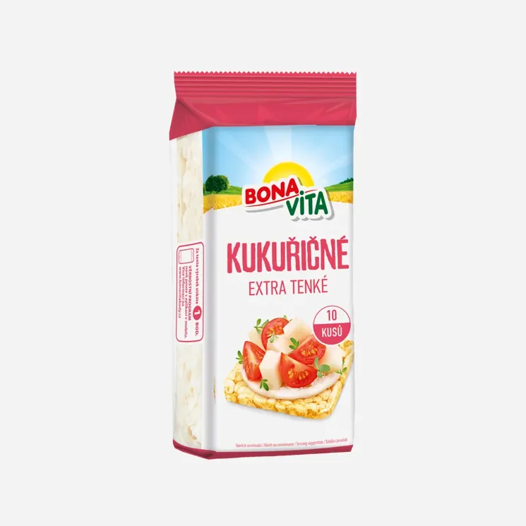 Kukuričné chlebíčky extra tenké