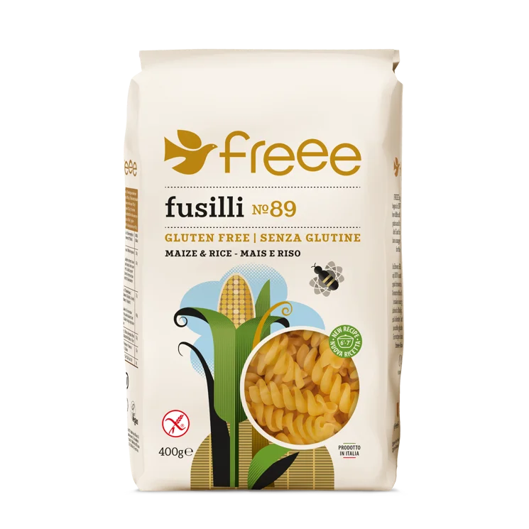 Kukurično ryžové vretená bez lepku