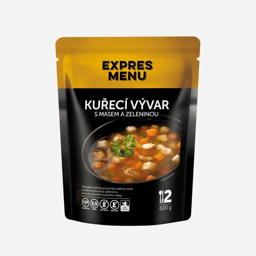 Kurací vývar so zeleninou