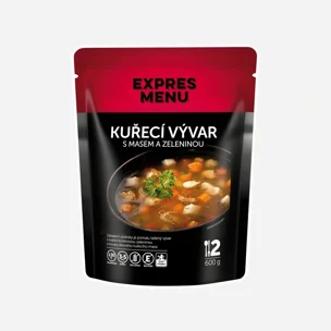 Kurací vývar so zeleninou