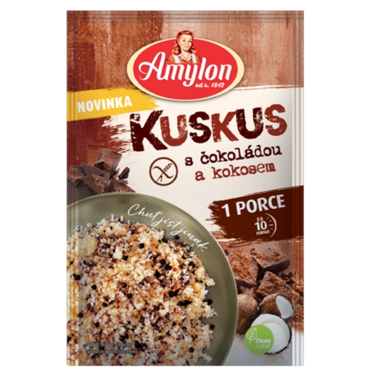 Kuskus s čokoládou a kokosom