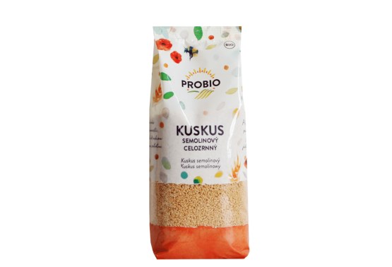 Kuskus semolínový celozrnný BIO