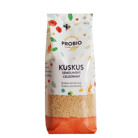 Kuskus semolínový celozrnný BIO