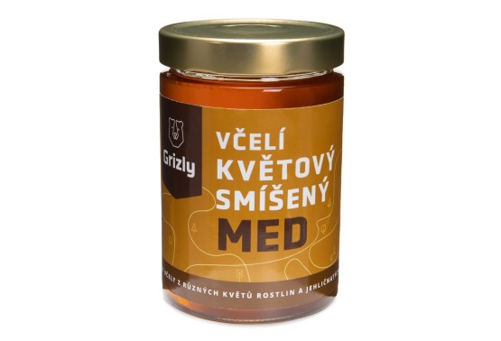 Kvetový zmiešaný český med