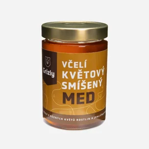 Kvetový zmiešaný český med