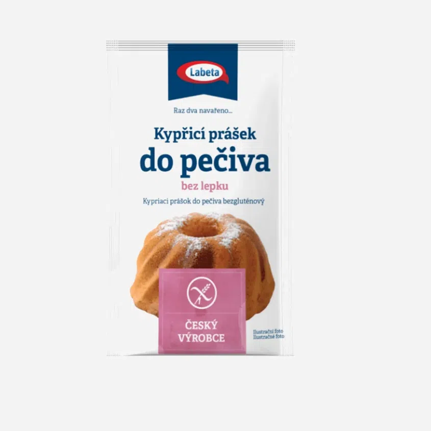 Kypriaci prášok do pečiva bez lepku
