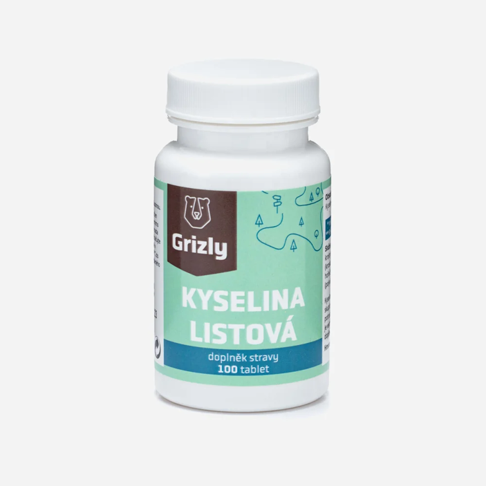Kyselina listová 800 mikrogramov 100 tabliet