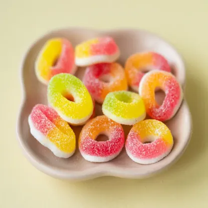 Kyslé mini krúžky