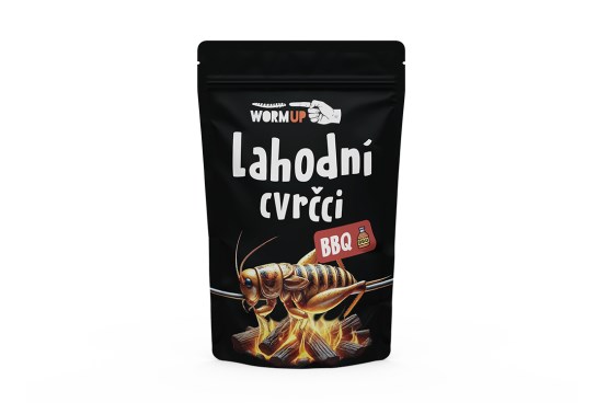 Lahodné cvrčky BBQ