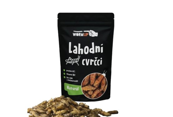 Lahodné cvrčky natural