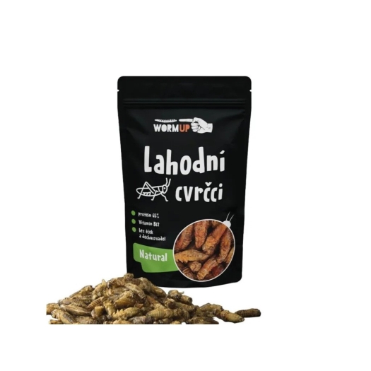 Lahodné cvrčky natural