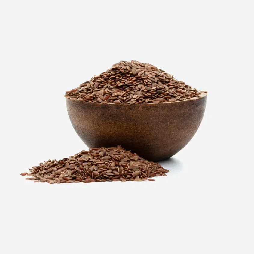 Ľanové semienko hnedé