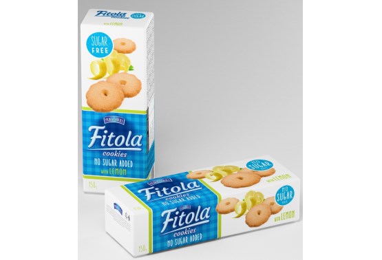 Lemon Krehké sušienky s kúskami citrónovej kôry bez pridaného cukru