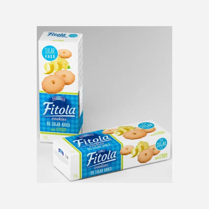 Lemon Krehké sušienky s kúskami citrónovej kôry bez pridaného cukru